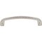 Jeffrey Alexander 128 mm Center-to-Center Satin Nickel Rope Rhodes Cabinet Pull Z261-128SN - alternate 3